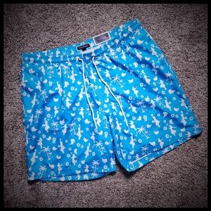 NWT Men's Club Room Hula Dancer Swim Trunks